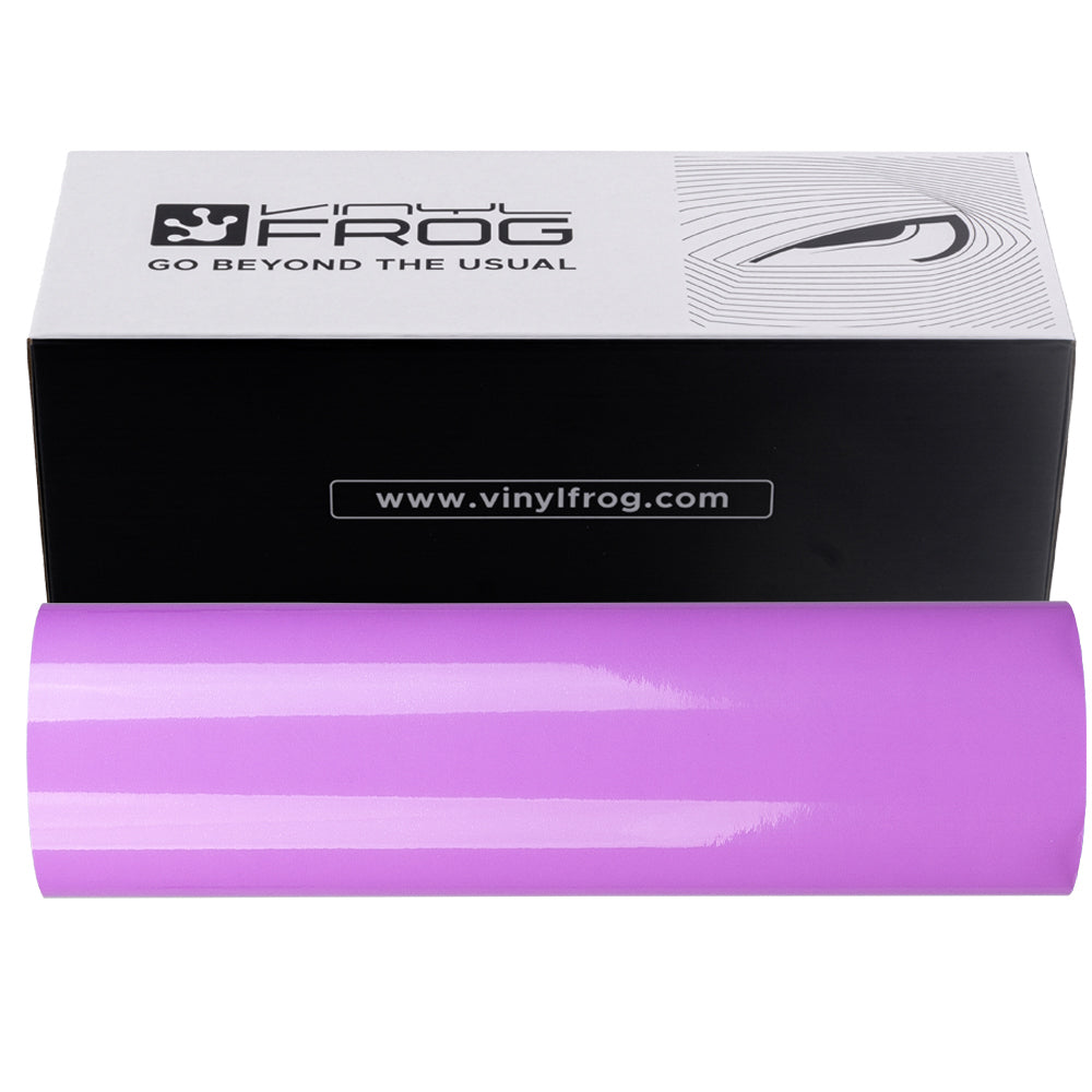 Purple Headlight Film with Air Channel Paper Liner