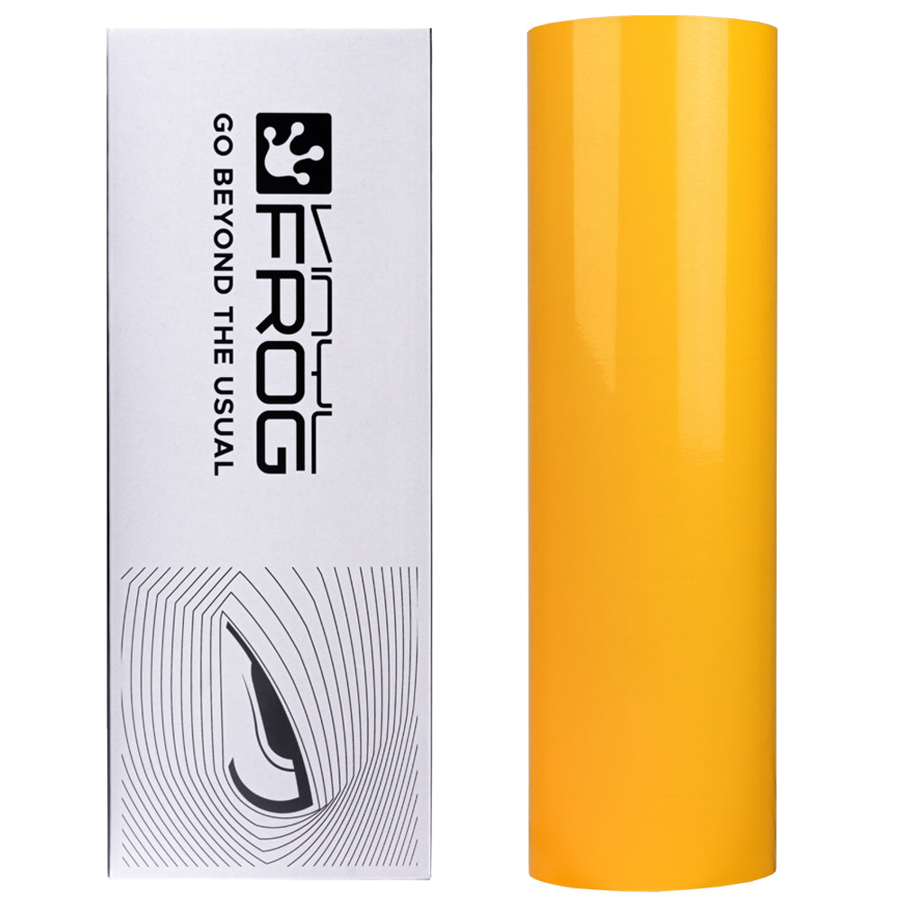 Orange Headlight Film with Air Channel Paper Liner
