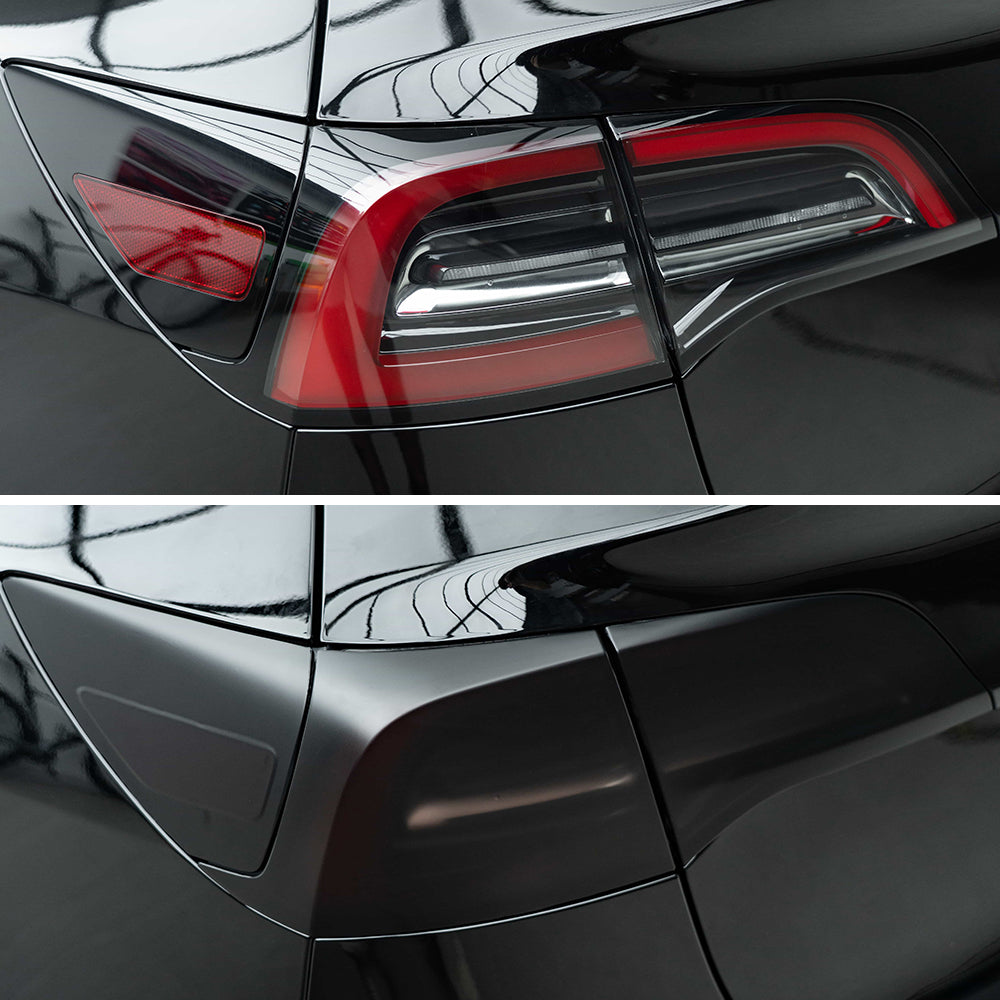 Satin Black Headlight Film with Air Channel Paper Liner – vinylfrog