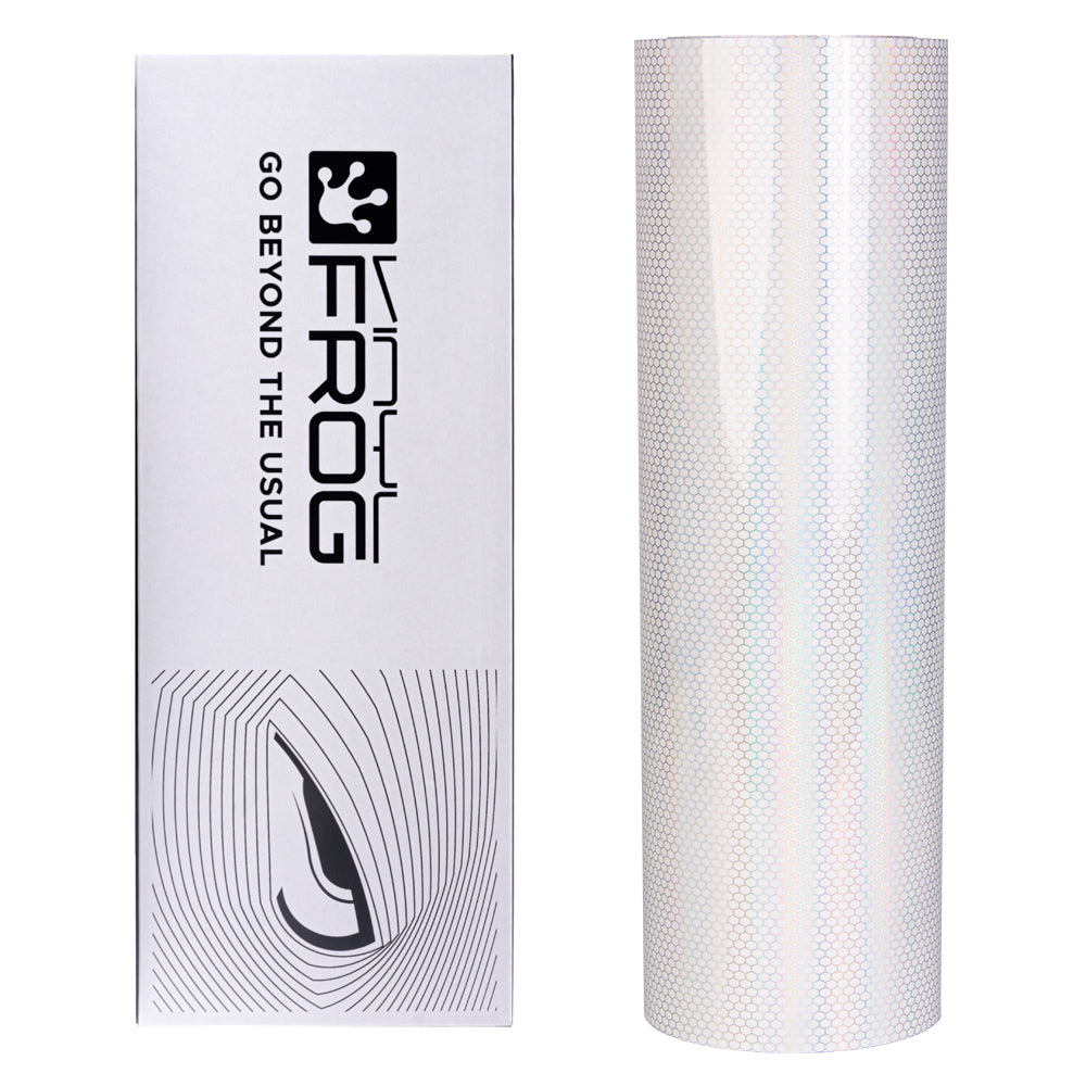 Clear Holographic Honeycomb Headlight Film with Air Channel Paper Liner