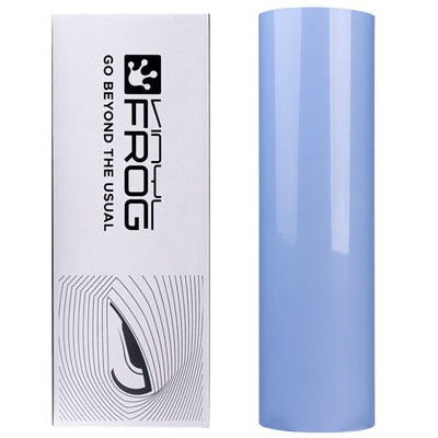 Light Blue Headlight Film with Air Channel Paper Liner