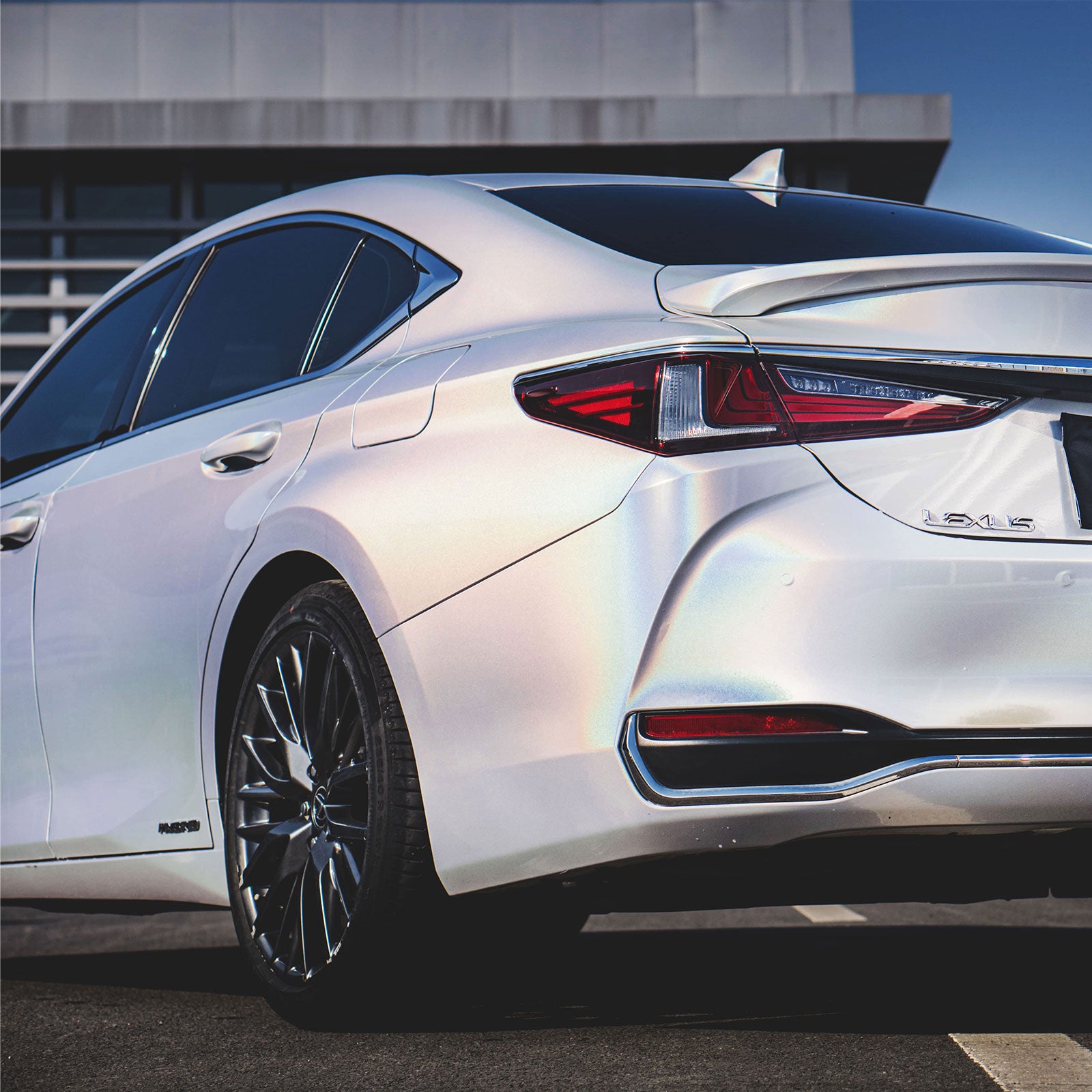 Rainbow Metallic Majestic White Color PPF (Paint Protection Film)