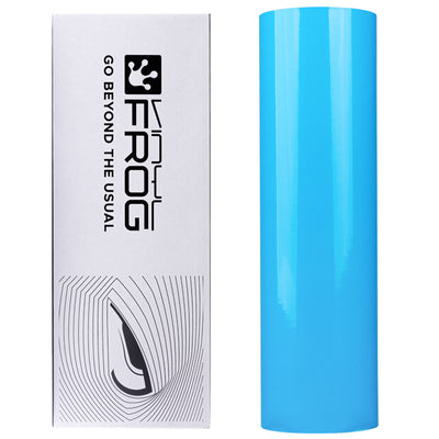 Deep Blue Headlight Film with Air Channel Paper Liner