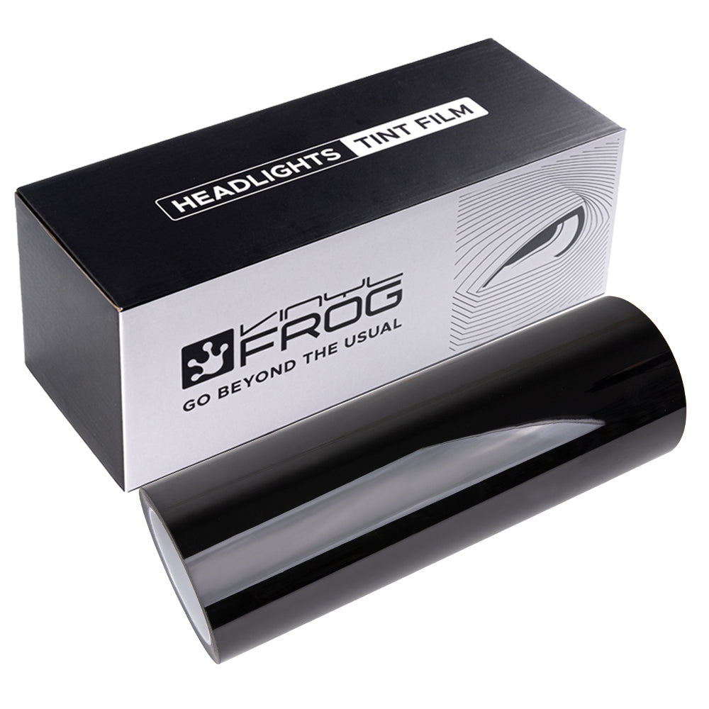 Self-healing Deep Black Headlight Tint Film
