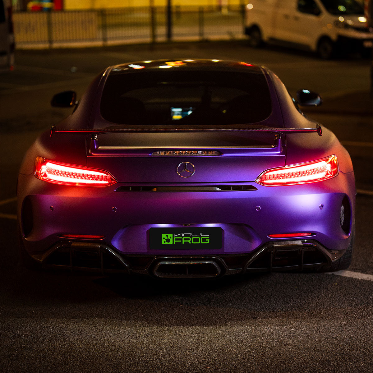 Matte Metallic Eminence Purple Vinyl Wrap