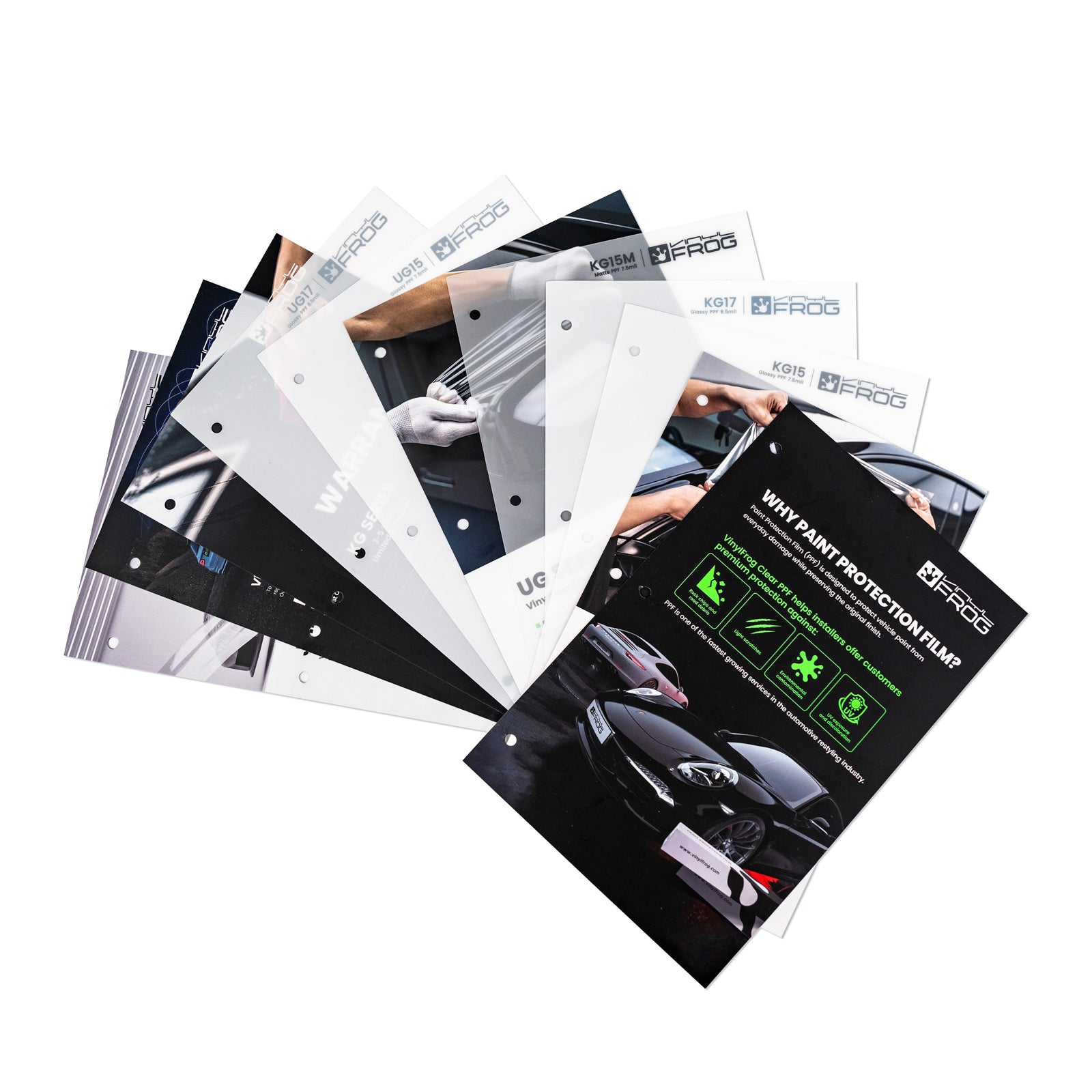 Sample Booklet Clear Paint Protection Film