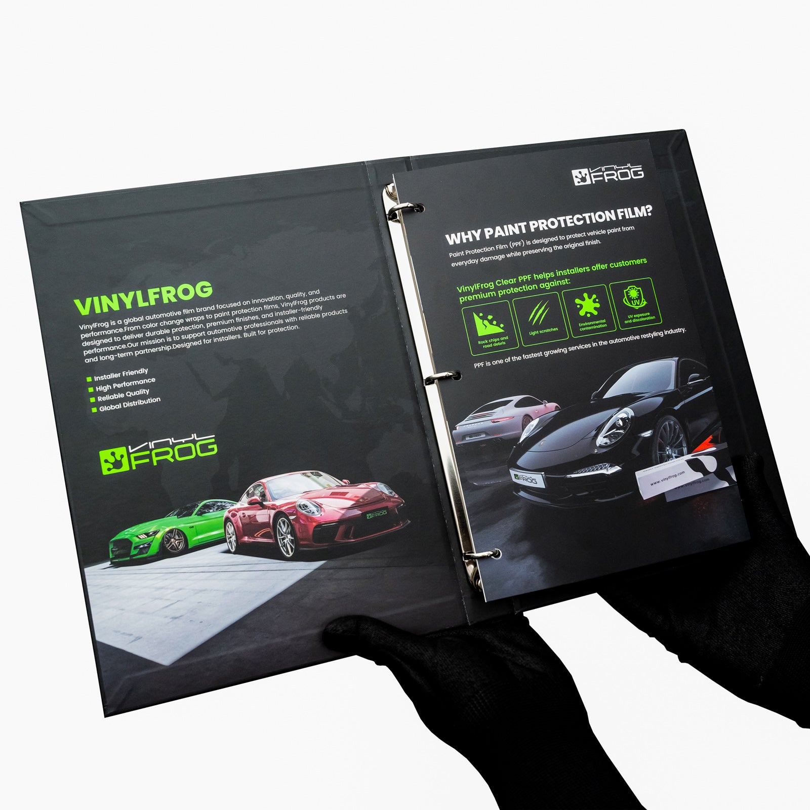 Sample Booklet Clear Paint Protection Film