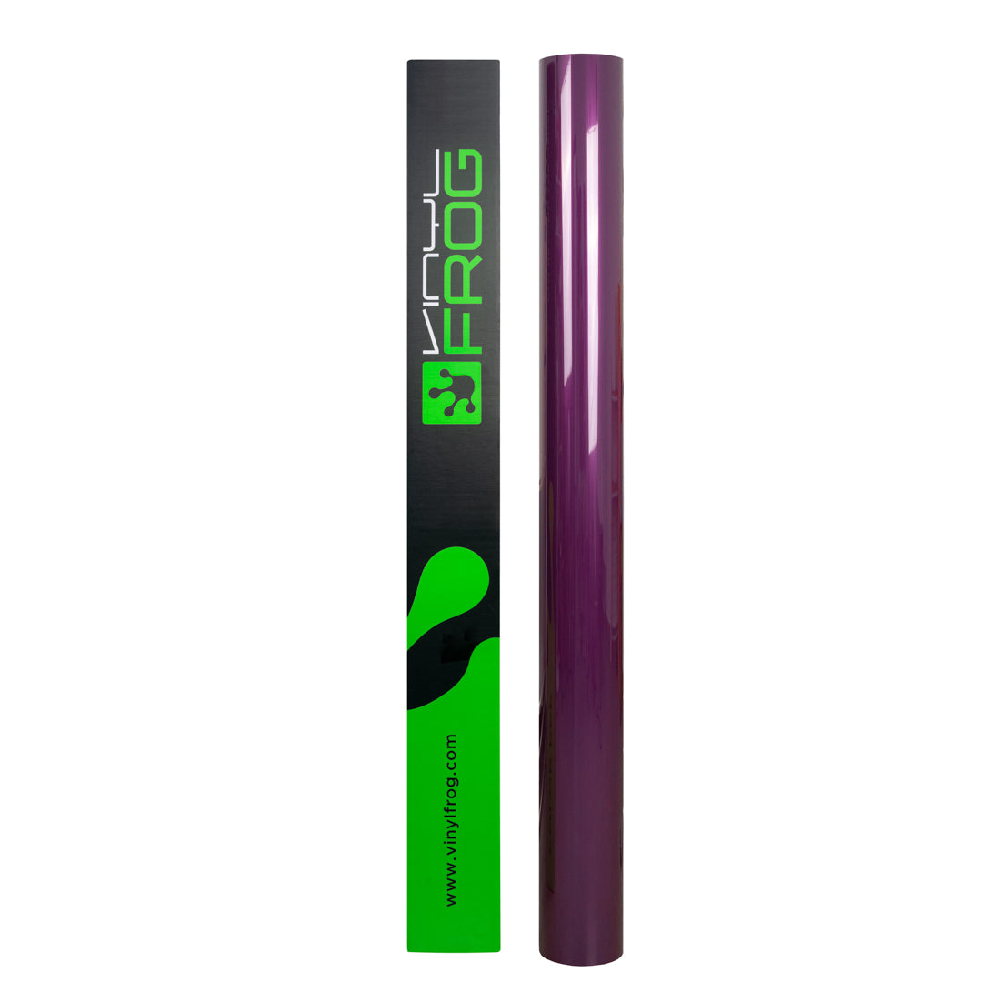 Glossy Metallic Berry Blaze Vinyl Wrap