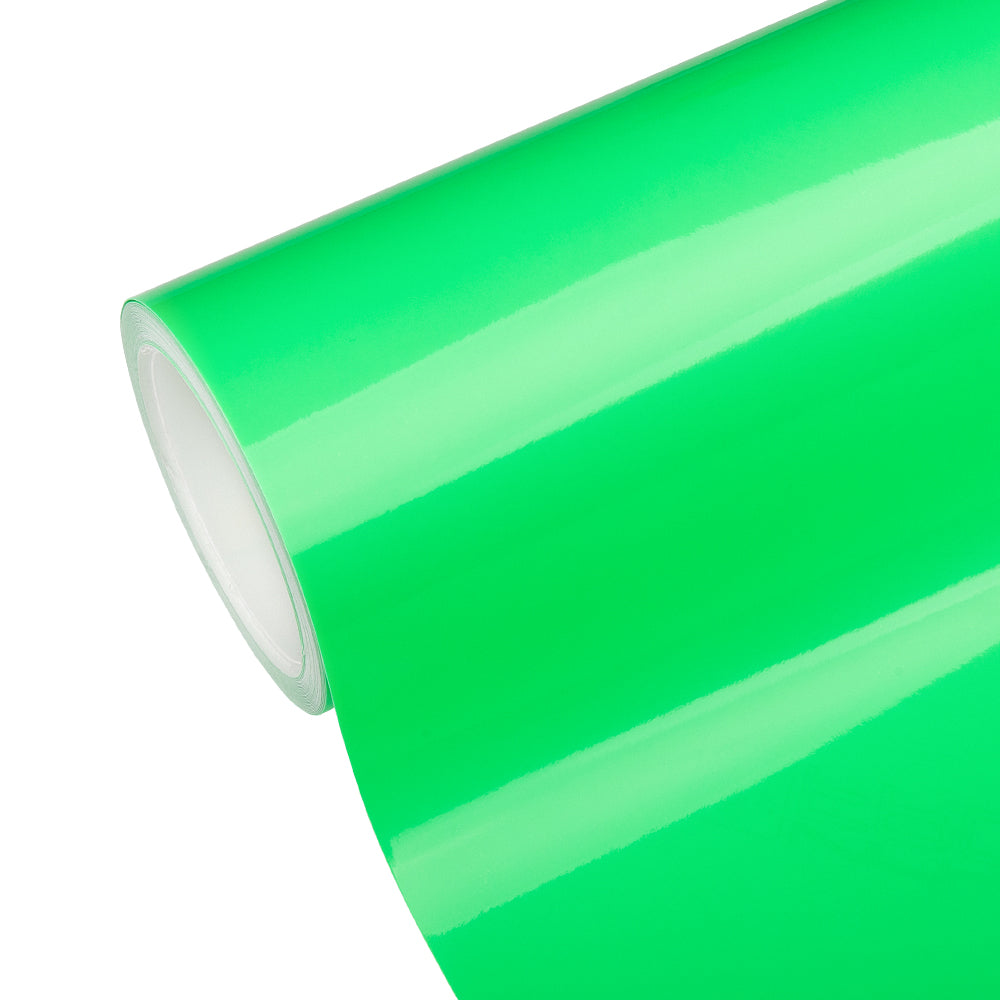 Green Headlight Film with Air Channel Paper Liner