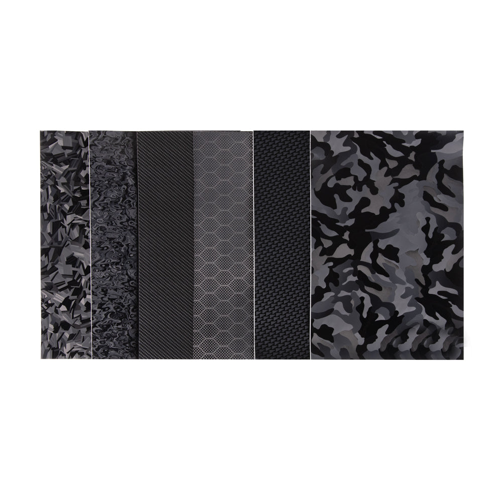 Carbon Fiber Vinyl Wraps A4 Samples