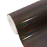 2 in 1 Light Black & Clear Holographic Honeycomb Headlight Film Kit with Air Channel Paper Liner