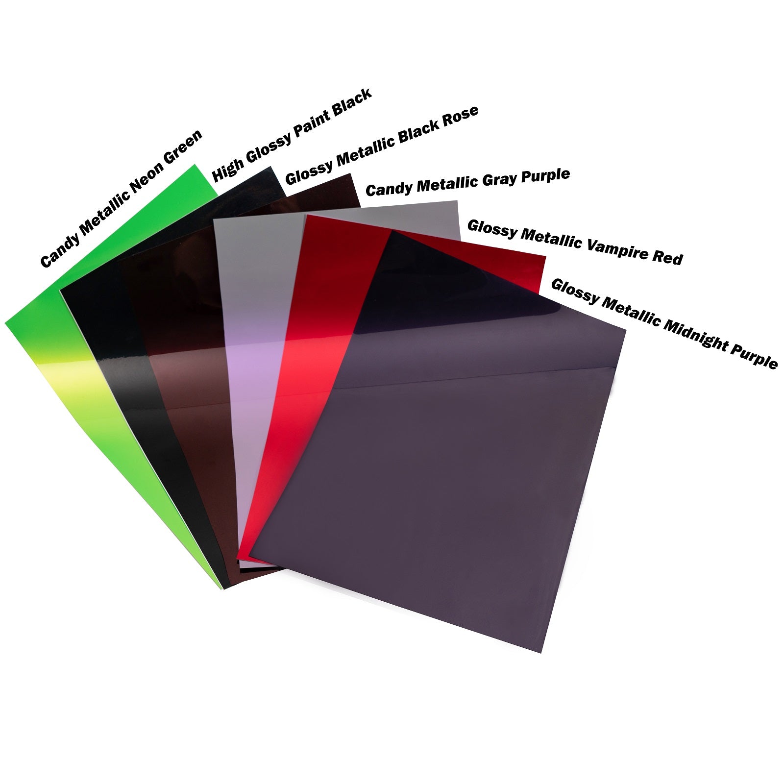 A4 Sample Set with 6 Popular Colors