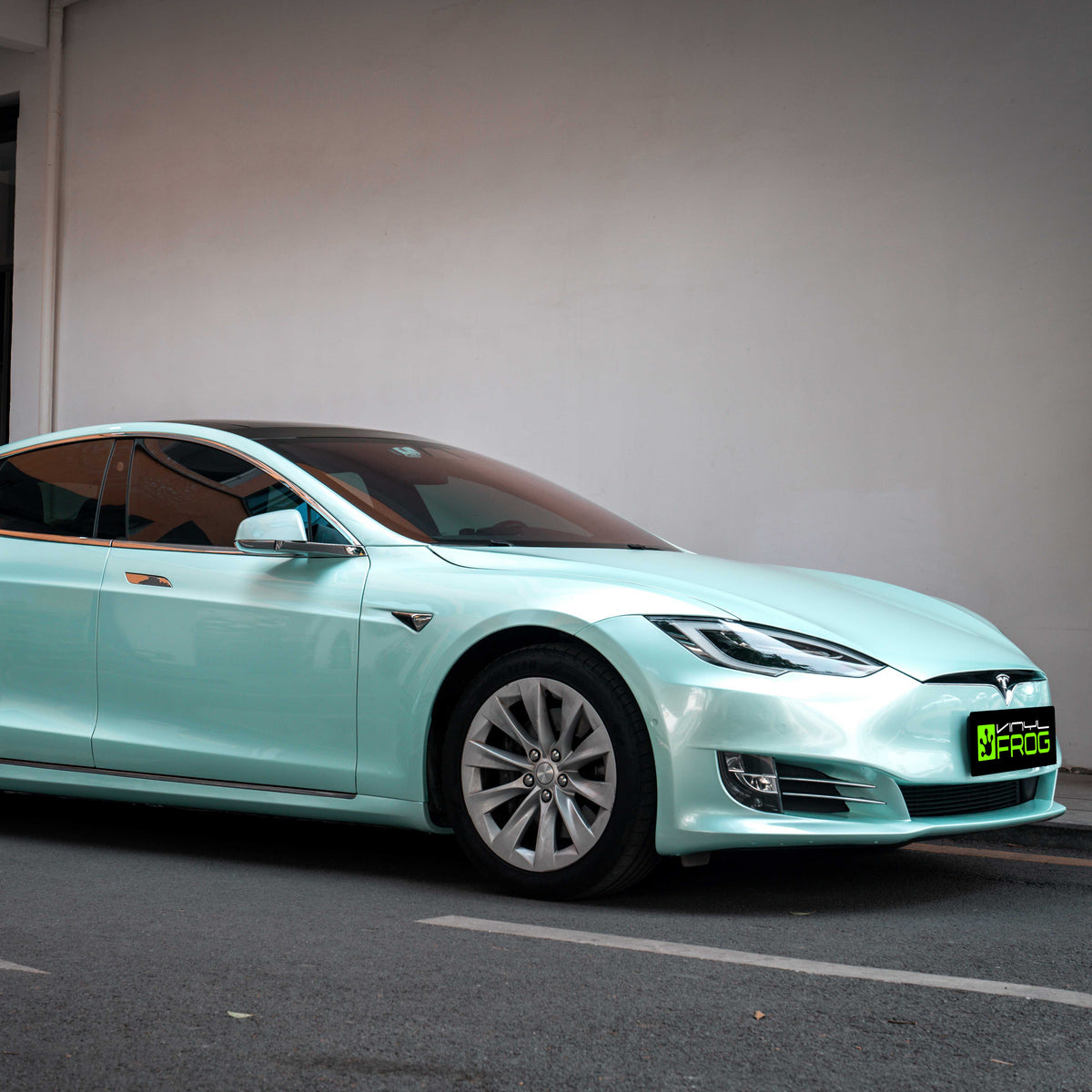 High Glossy Jade Green Vinyl Wrap