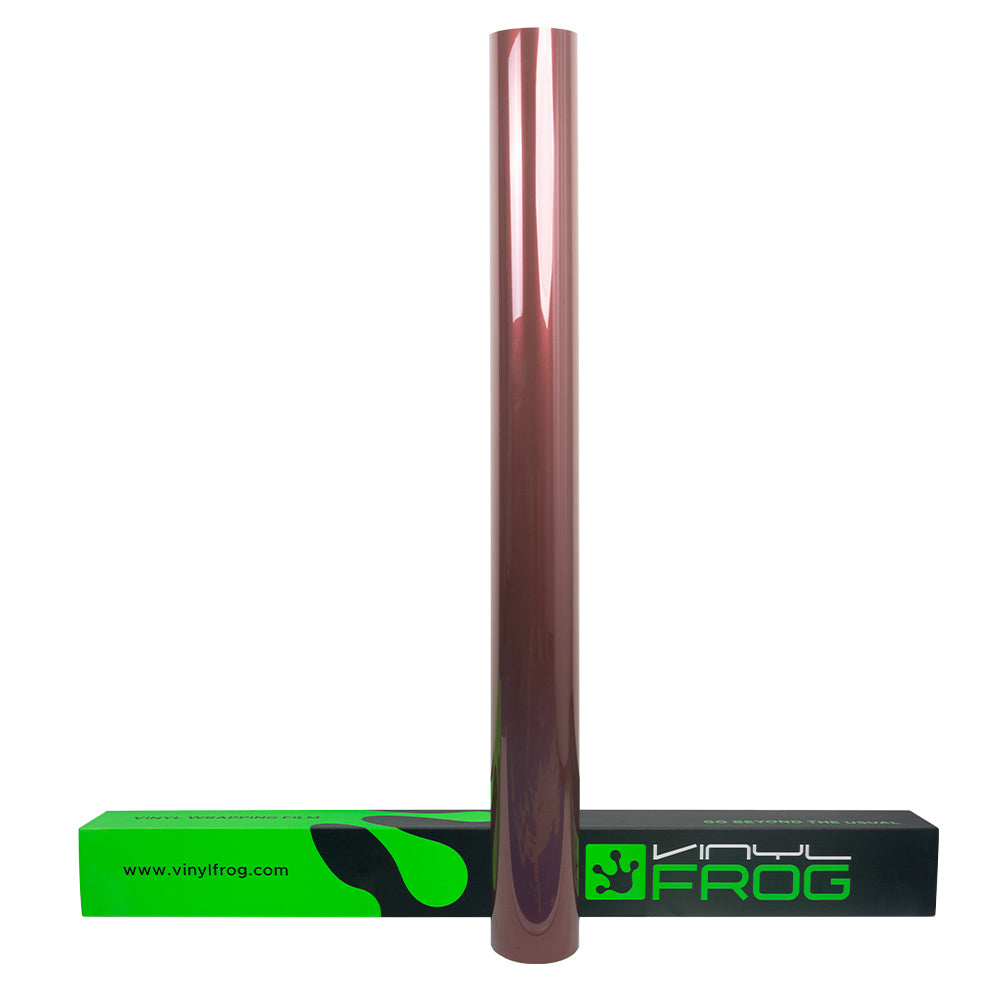 Glossy Metallic Cherry Red Vinyl Wrap