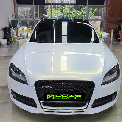 Glossy White Gold Vinyl Wrap