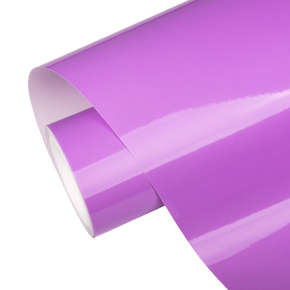 Purple Headlight Film with Air Channel Paper Liner