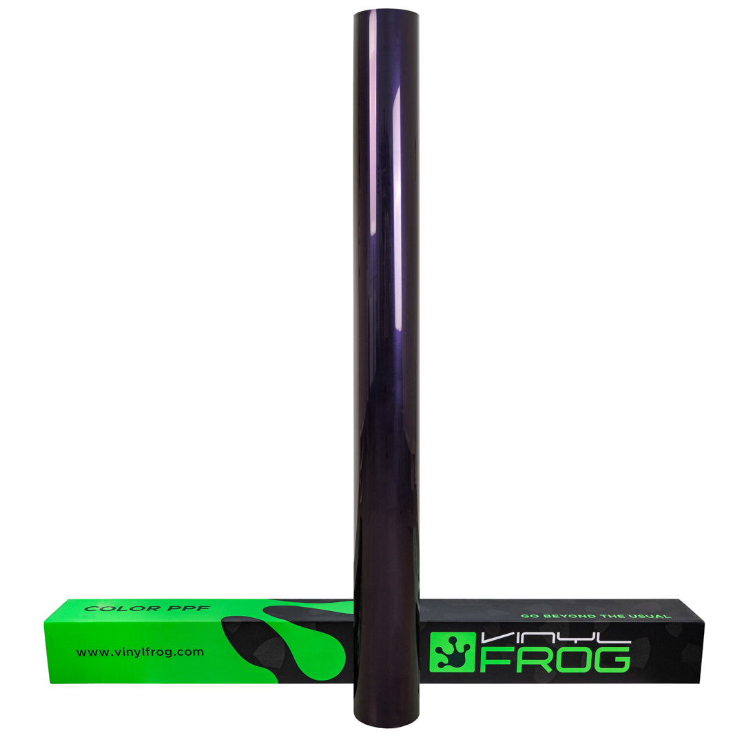 Glossy Metallic Galaxy Purple Color PPF (Wet Application)