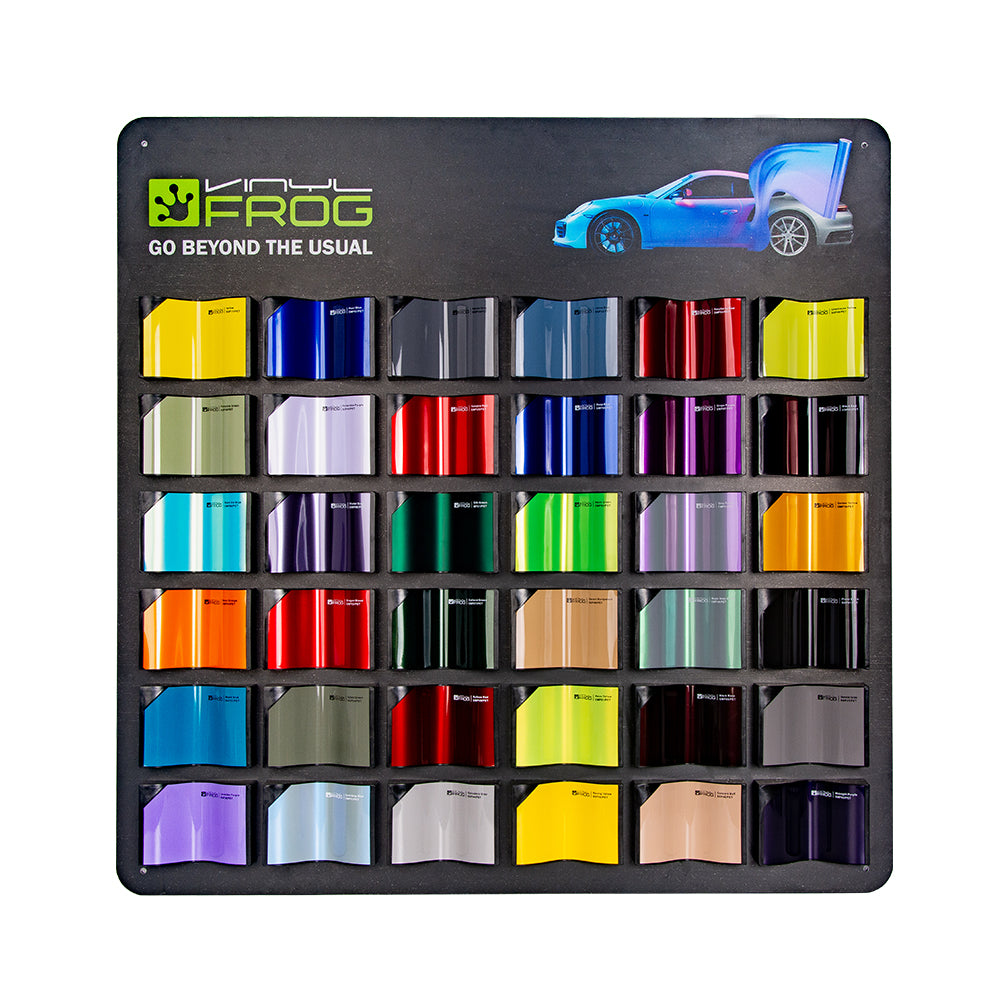 Vinylfrog 36 Color Display Board