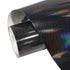 3 in 1 Holographic Honeycomb Headlight Film Kit with Air Channel Paper Liner