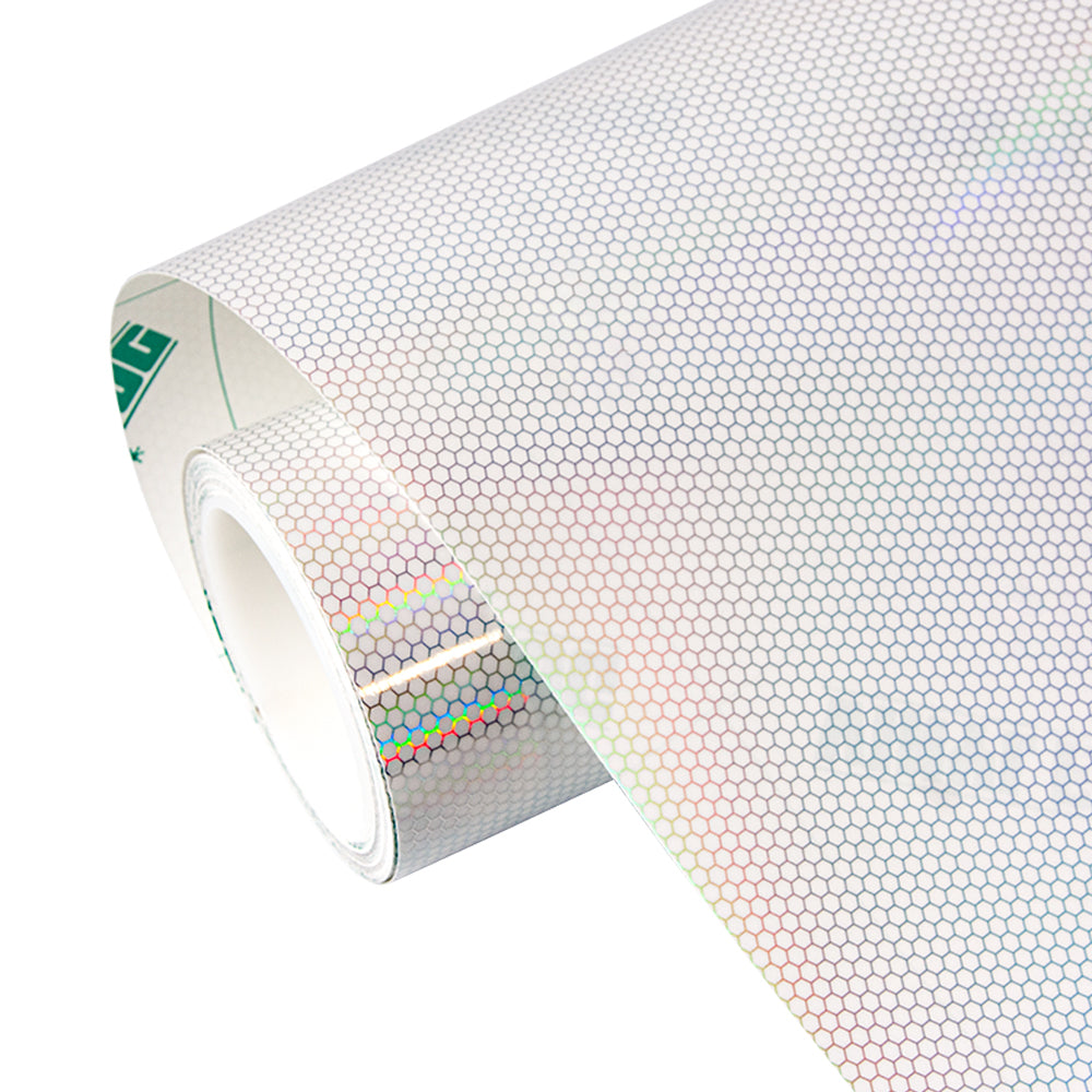 Clear Holographic Honeycomb Headlight Film with Air Channel Paper Line ...