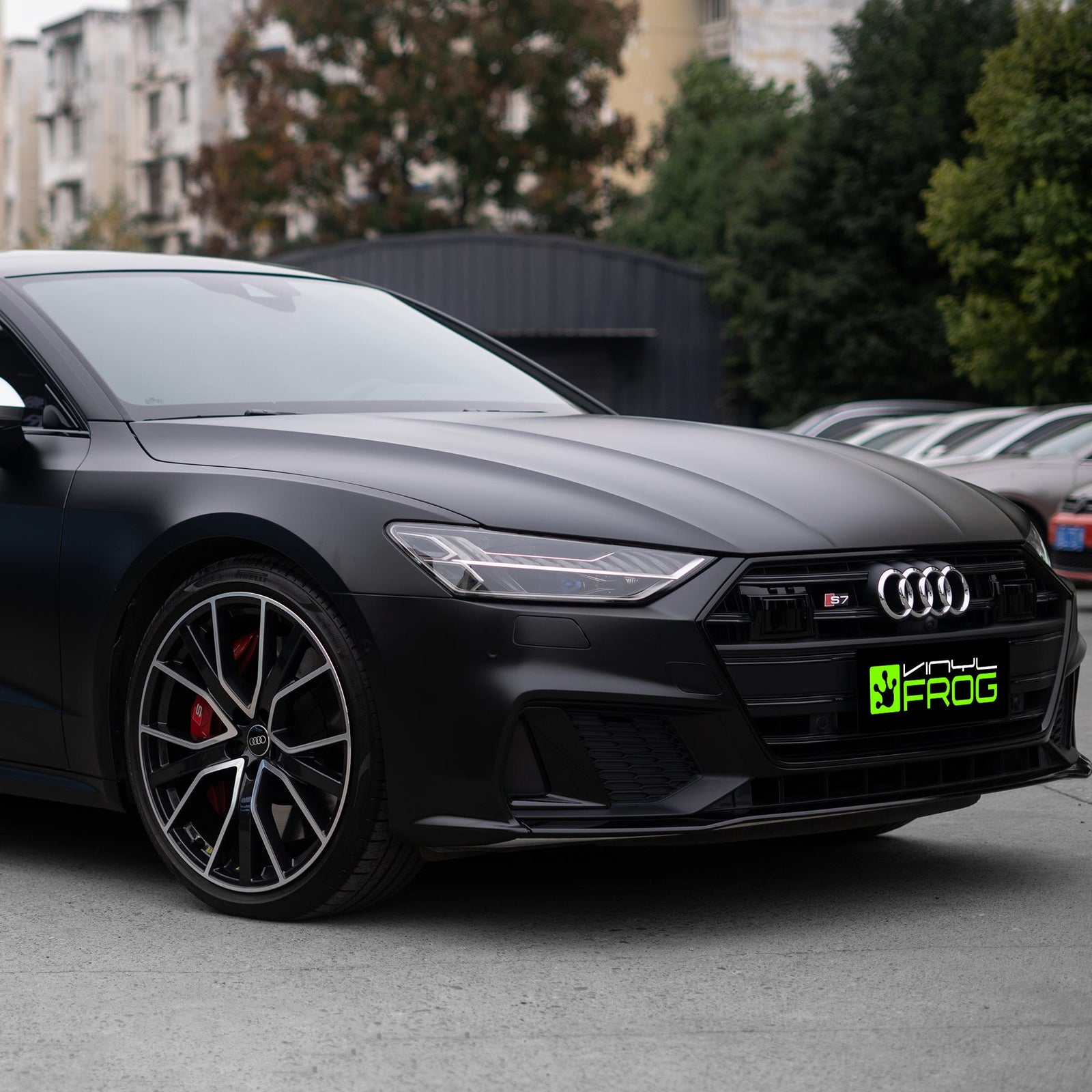 Matte Black Pearl Vinyl Wrap