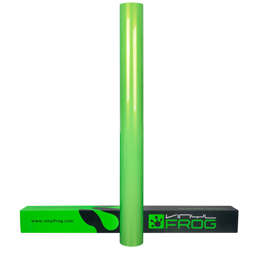 Candy Metallic Neon Green vinyl wrap