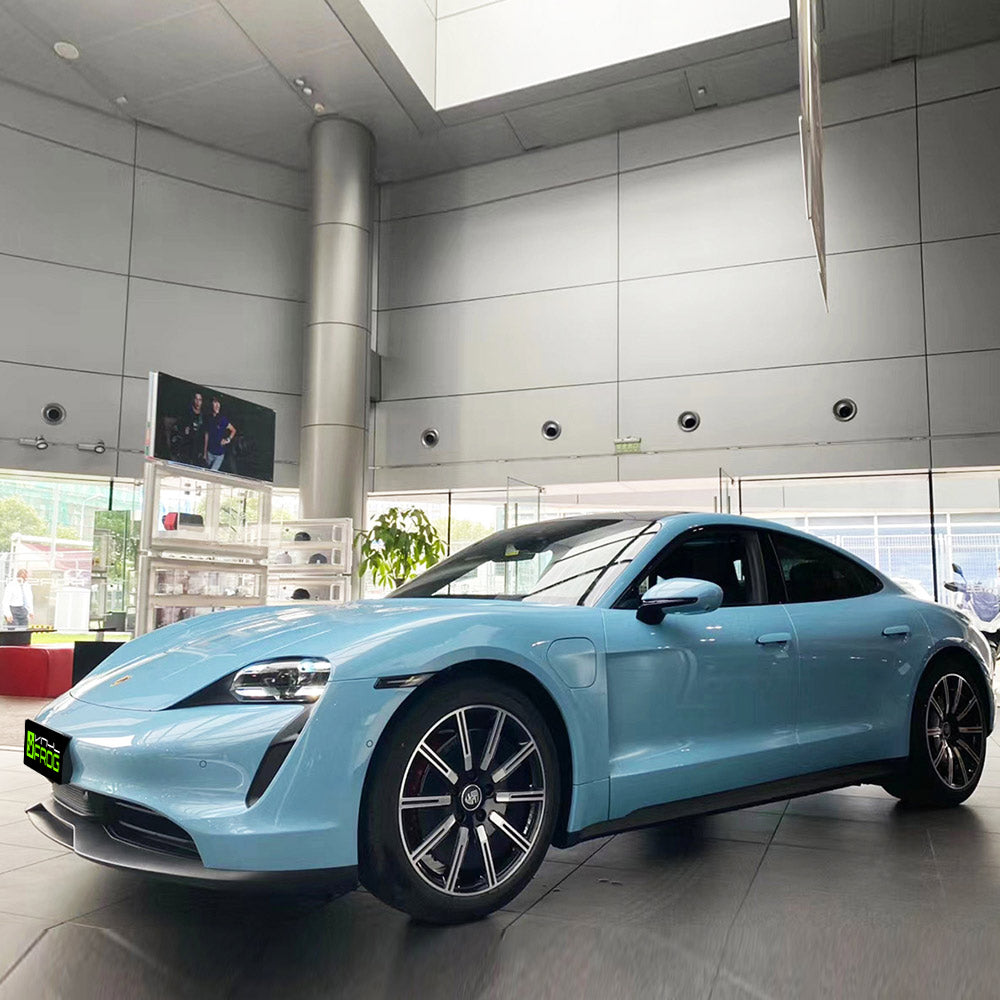 Super Glossy Yacht Blue Vinyl Wrap