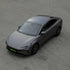 Matte Metallic Gray Vinyl Wrap