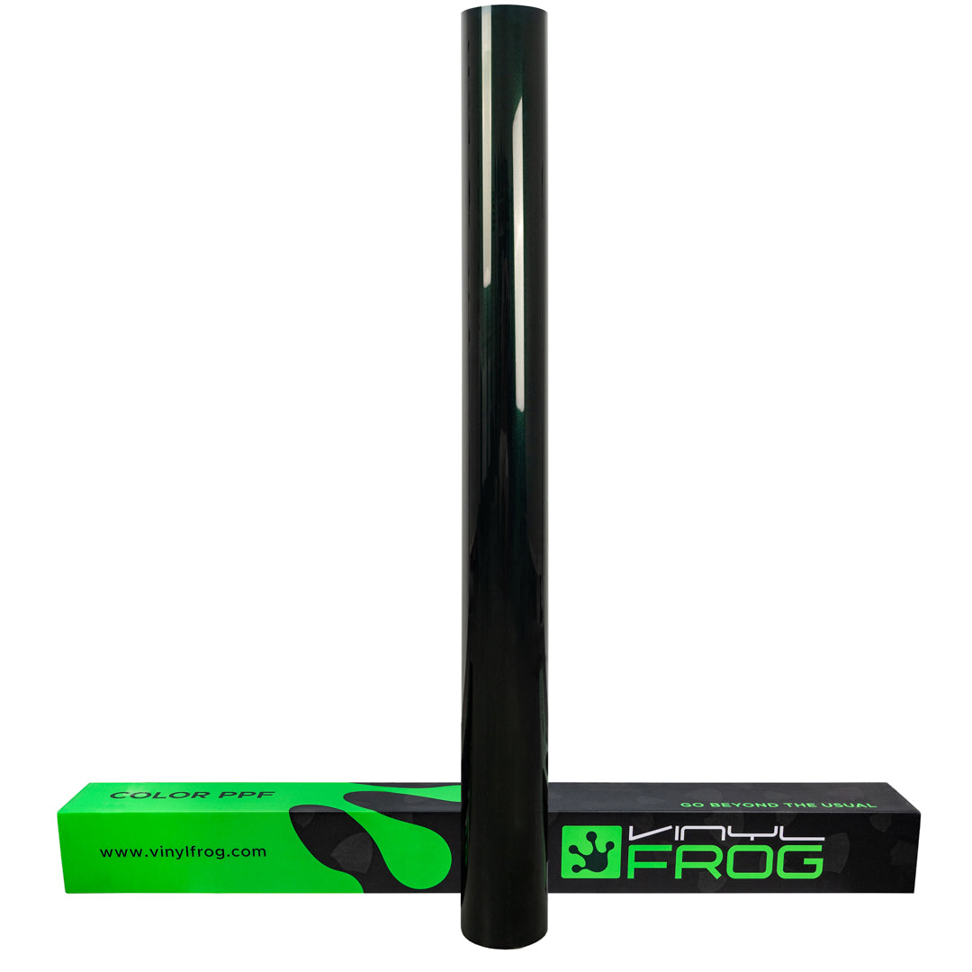 Glossy Metallic Royal Green Color PPF (Wet Application)
