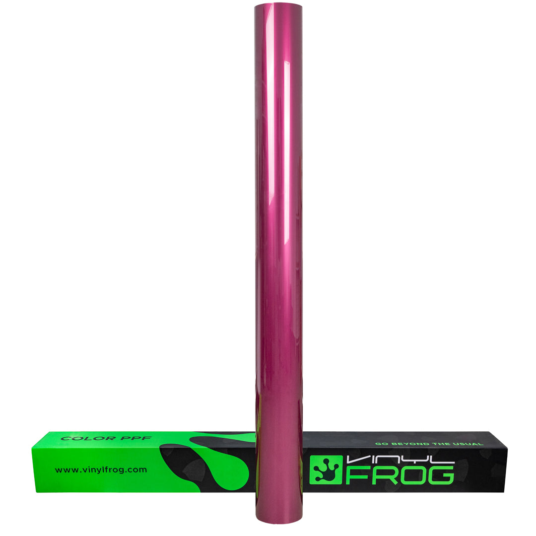 Glossy Metallic Rubellite Purple Color PPF (Paint Protection Film)