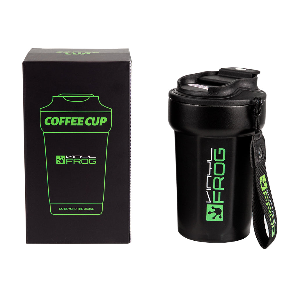 VinylForg Insulated Stainless Steel Coffee Cup Double Wall Travel Tumbler for Outdoor