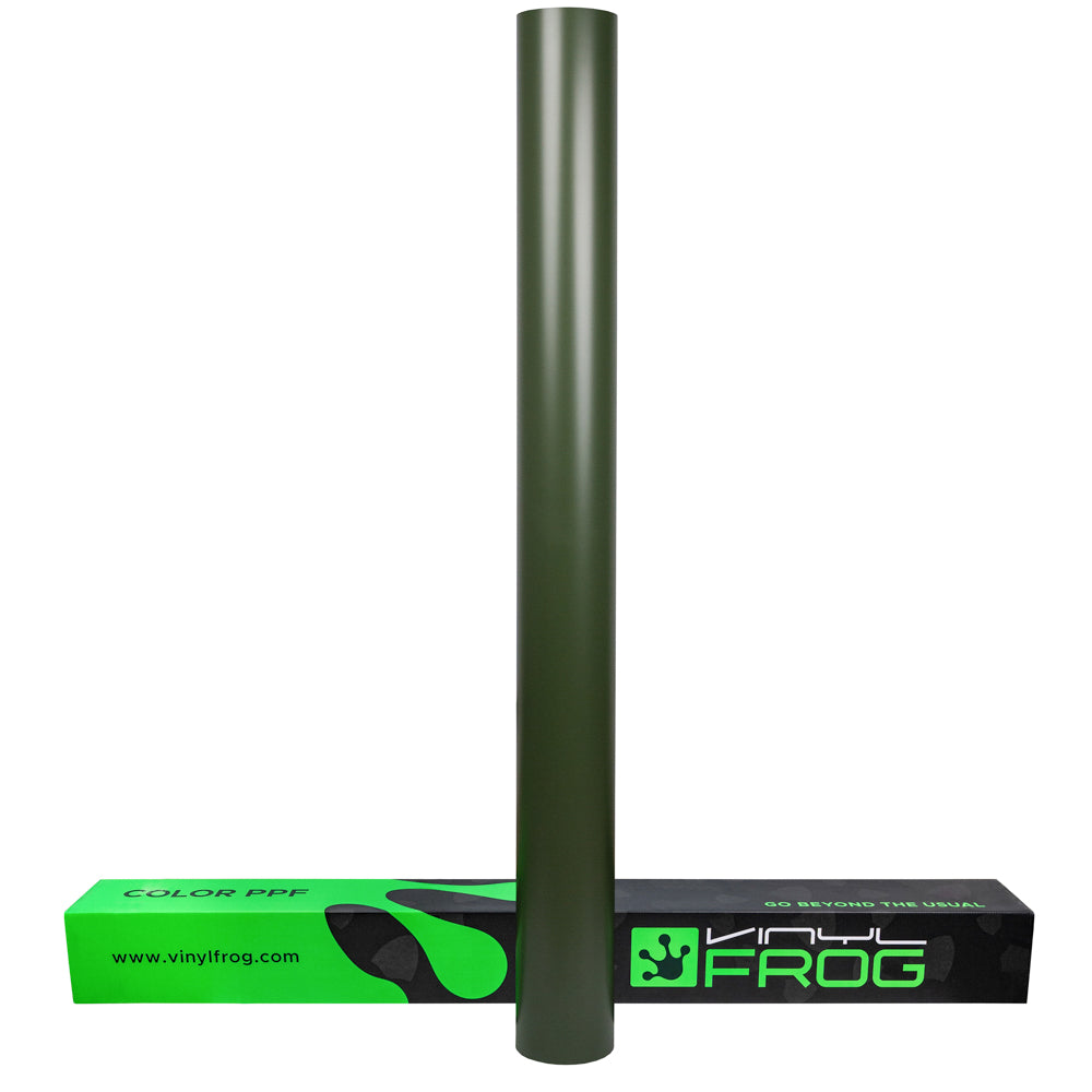 Super Matt Military Green Color PPF (Paint Protection Film)