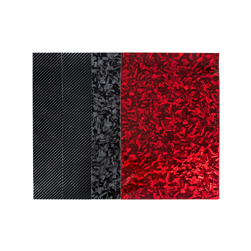 Carbon Fiber Vinyl Wraps A4 Samples