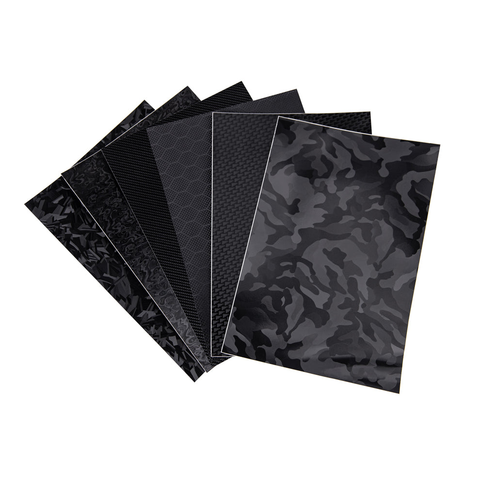 Carbon Fiber Vinyl Wraps A4 Samples