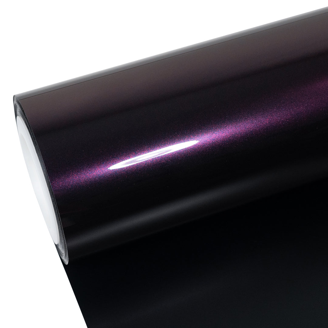 Glossy Metallic Velvet Plum Color PPF (Paint Protection Film)