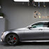 Car wrapped in Matte Metallic Gray vinyl wrap