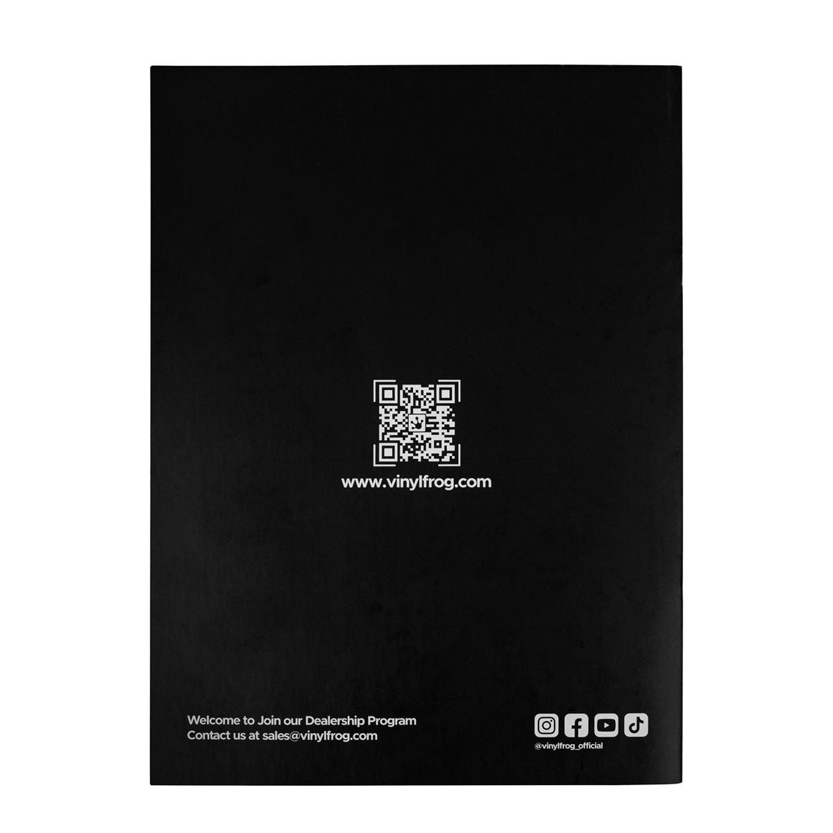 Automotive Vinyl Wrap Film Color Sample Booklet