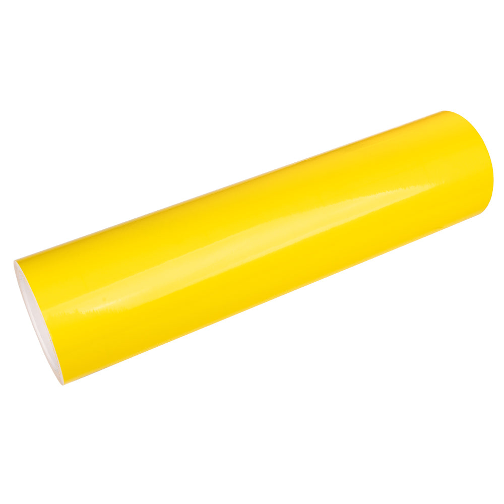 Golden Yellow Headlight Film with Air Channel Paper Liner