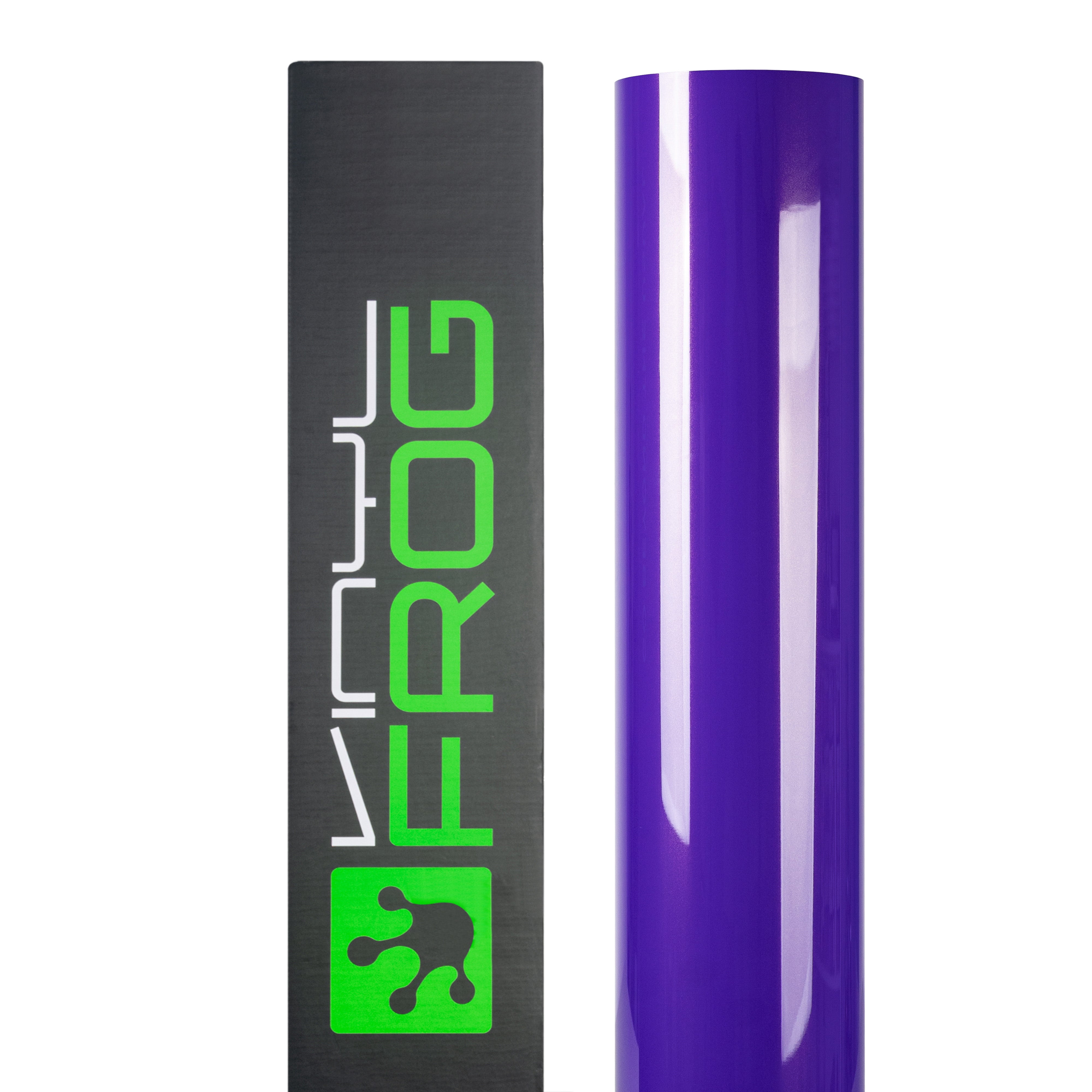 Candy Metallic Neon Purple glossy wrap roll