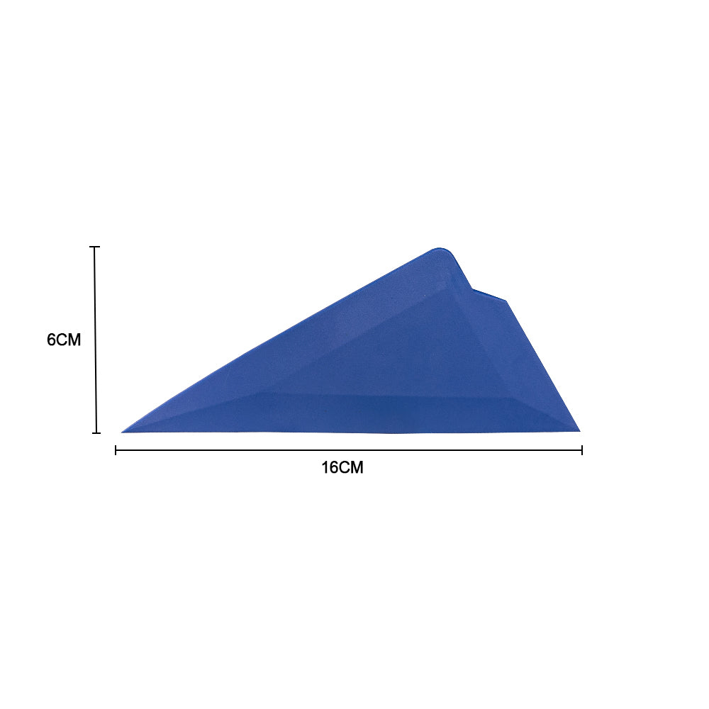 Window tint triangle squeegee with 16cm width for precise film application