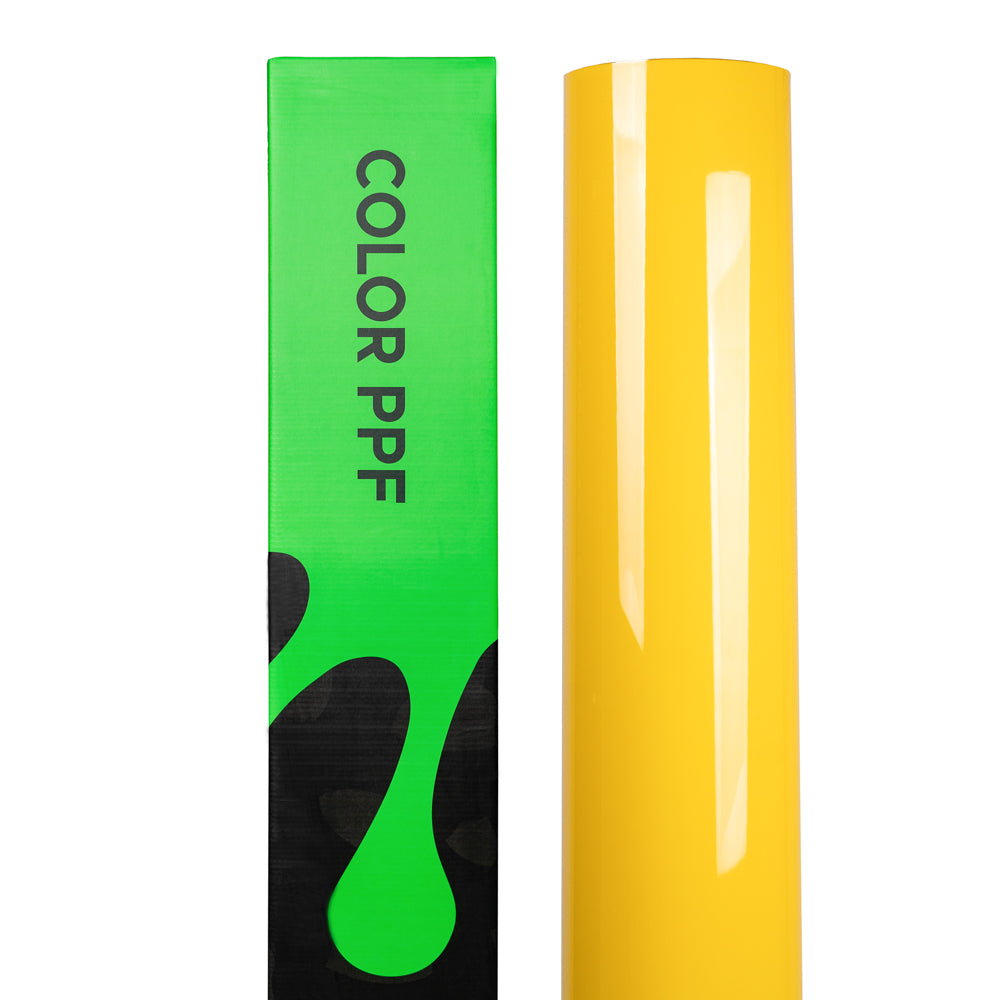 High Glossy Racing Yellow Color PPF (Paint Protection Film)