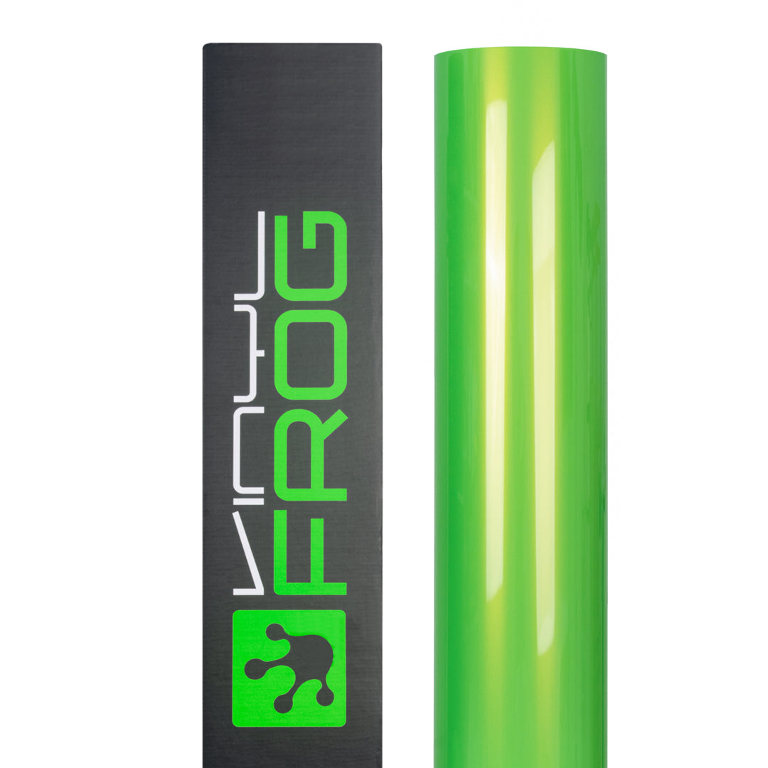 Candy Metallic Neon Green vinyl wrap