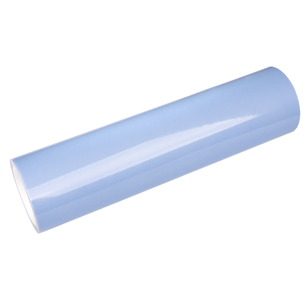 Light Blue Headlight Film With Air Channel Paper Liner