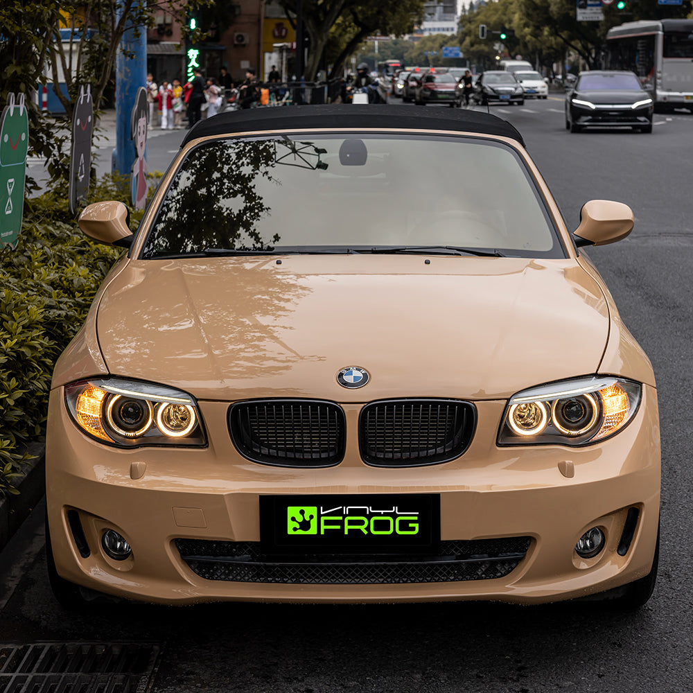 High Glossy Decent Burlywood / Sand Vinyl Wrap