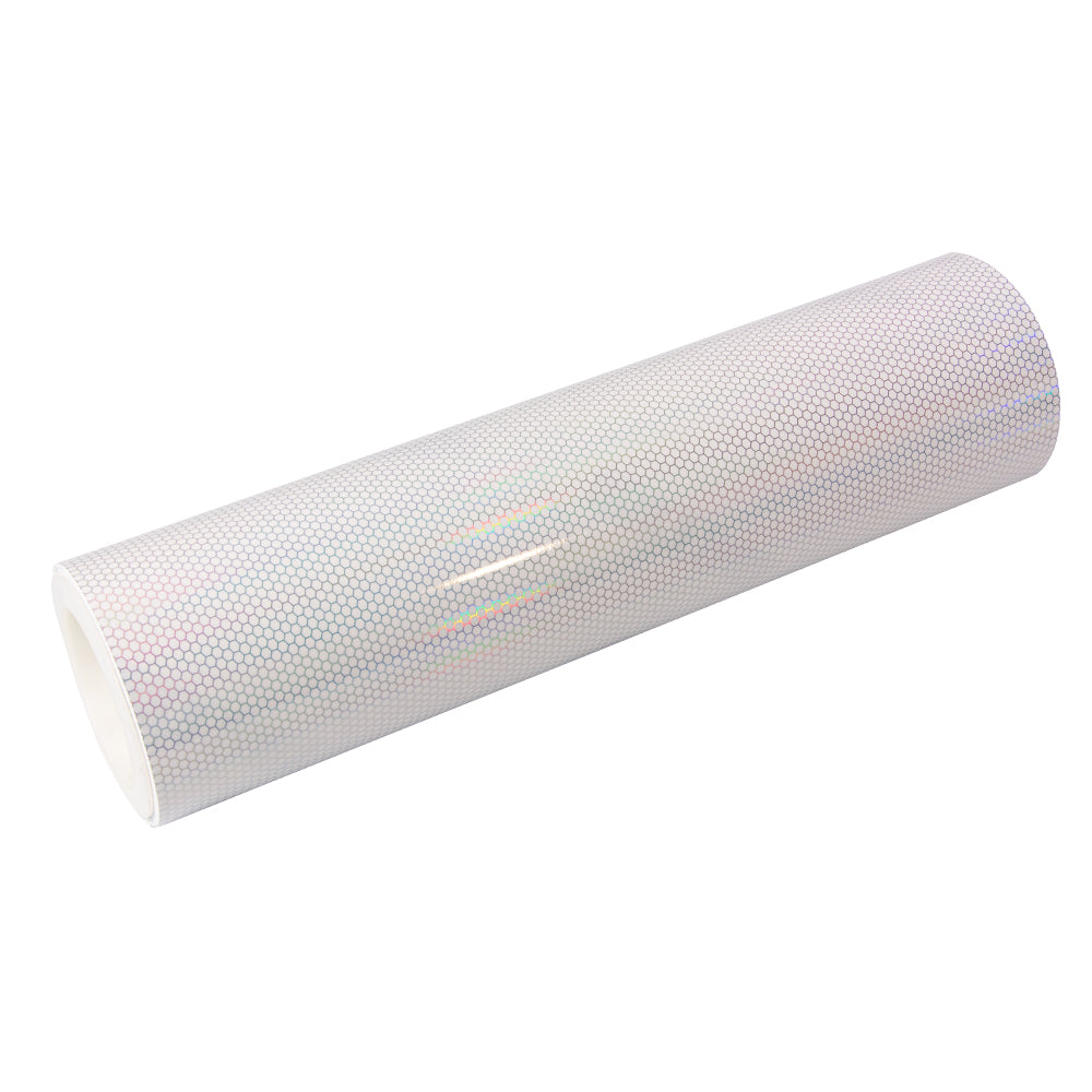 Clear Holographic Honeycomb Headlight Film with Air Channel Paper Liner