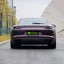 Matte Metallic Black Purple Vinyl Wrap