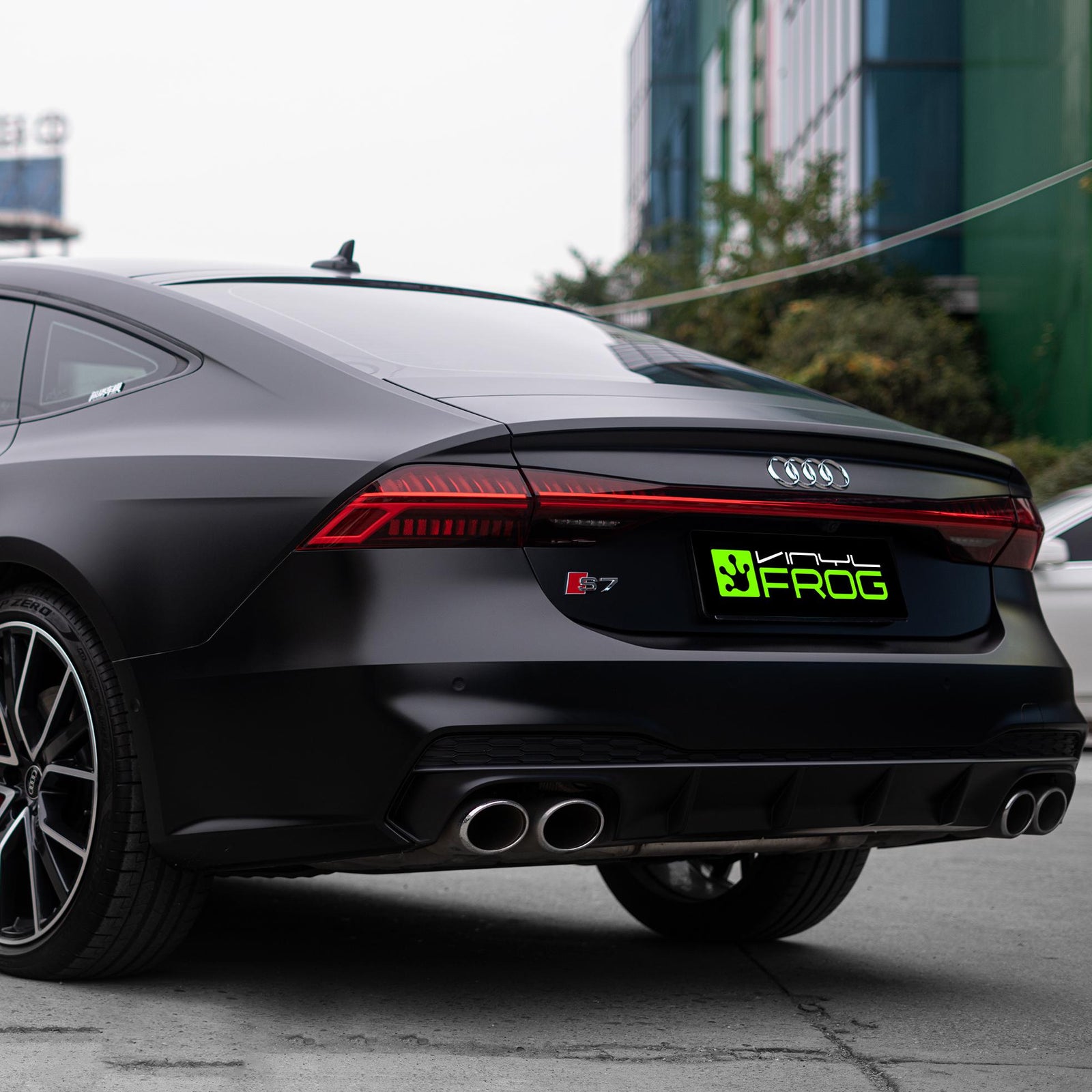 Matte Black Pearl Vinyl Wrap