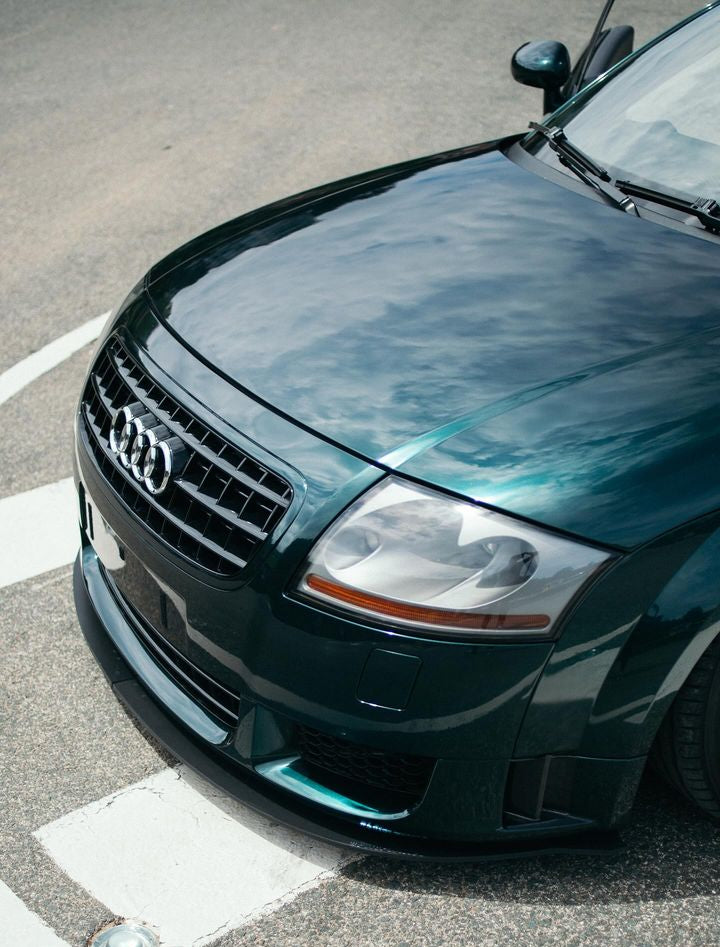 Glossy Metallic Deep Jungle Green Vinyl Wrap