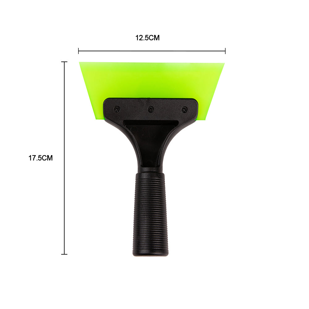 Short handle window tint squeegee for water removal tool