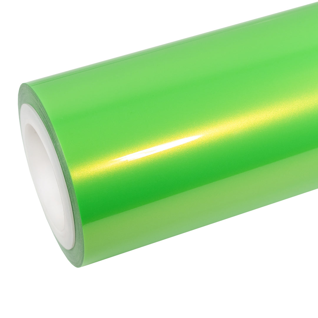 Candy Metallic Neon Green vinyl wrap